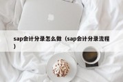 sap会计分录怎么做（sap会计分录流程）