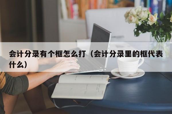 会计分录有个框怎么打(会计分录里的框代表什么)